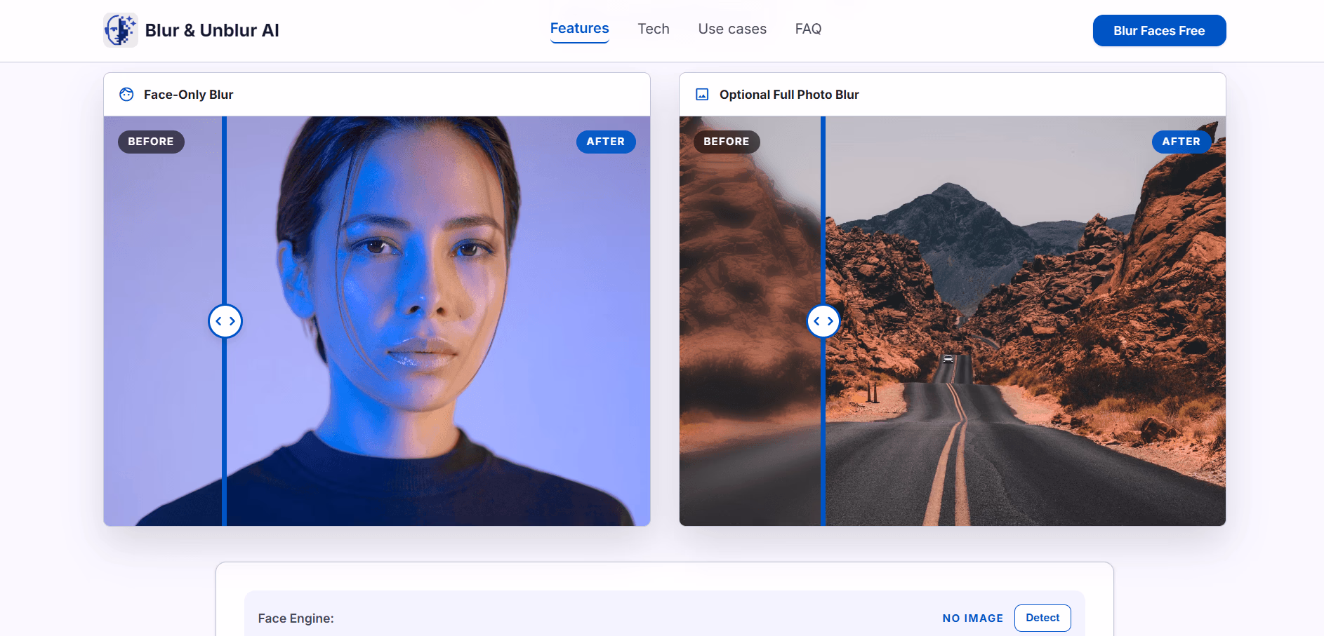 Blur & Unblur AI preview