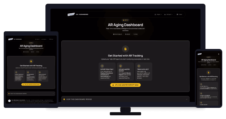 SkyLimit AR Aging Dashboard preview