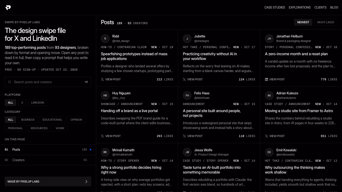 Swipe by PIXELUP LABS preview
